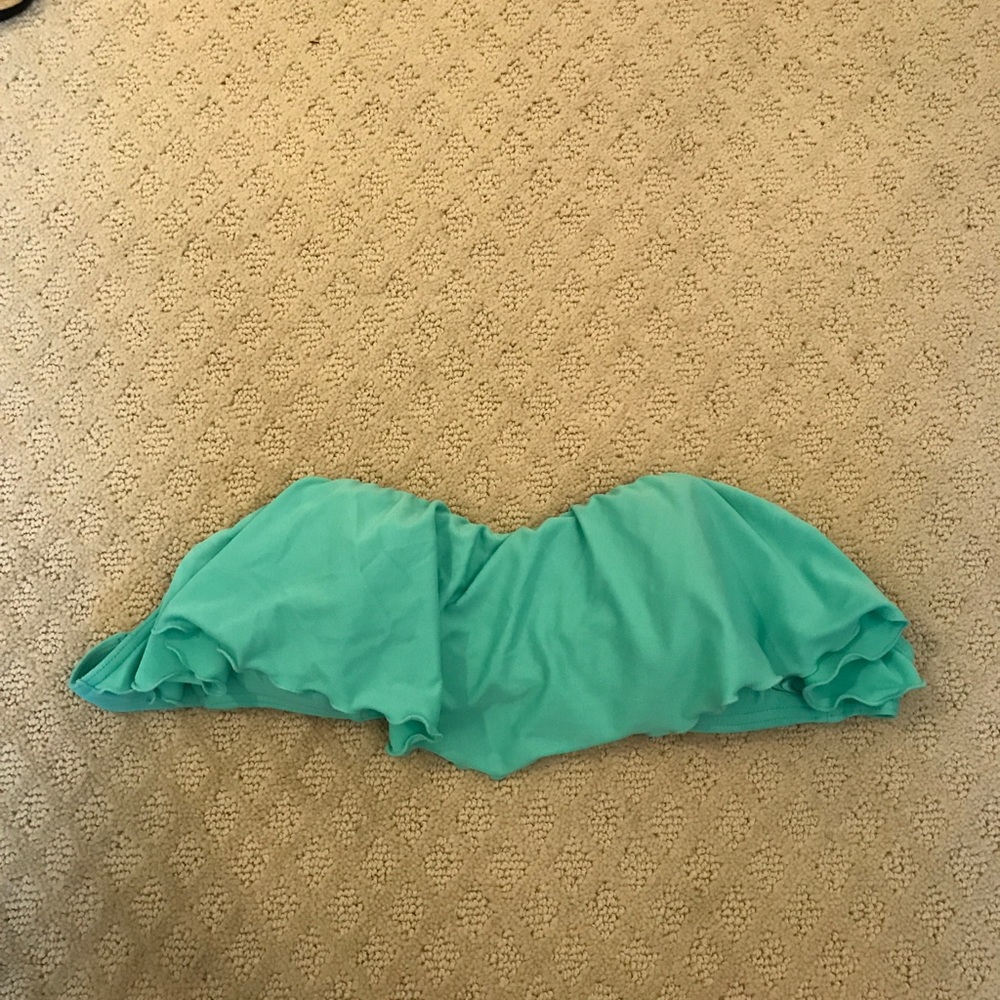 Teal bikini top